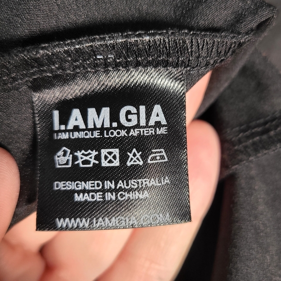 I AM GIA pinstripe Chelsea mini dress - Picture 7 of 7